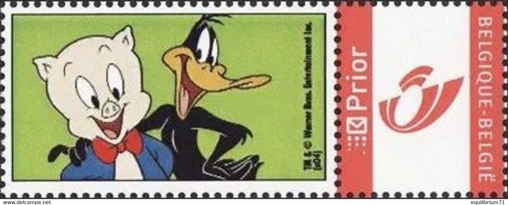 DUOSTAMP** / MY STAMP** - Bugs Bunny - Daffy Duck - Bip Bip - Titi - Grosminet - Porky Pig - Looney Tunes - Warner-Bros - Ungebraucht