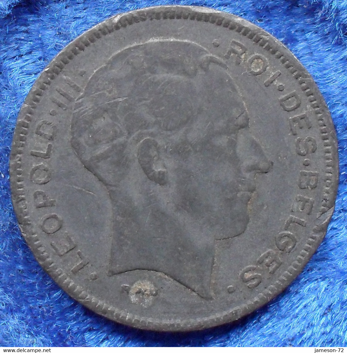 BELGIUM - 5 Francs 1943 French KM#129.1 Leopold III (1934-50) - Edelweiss Coins - Non Classés