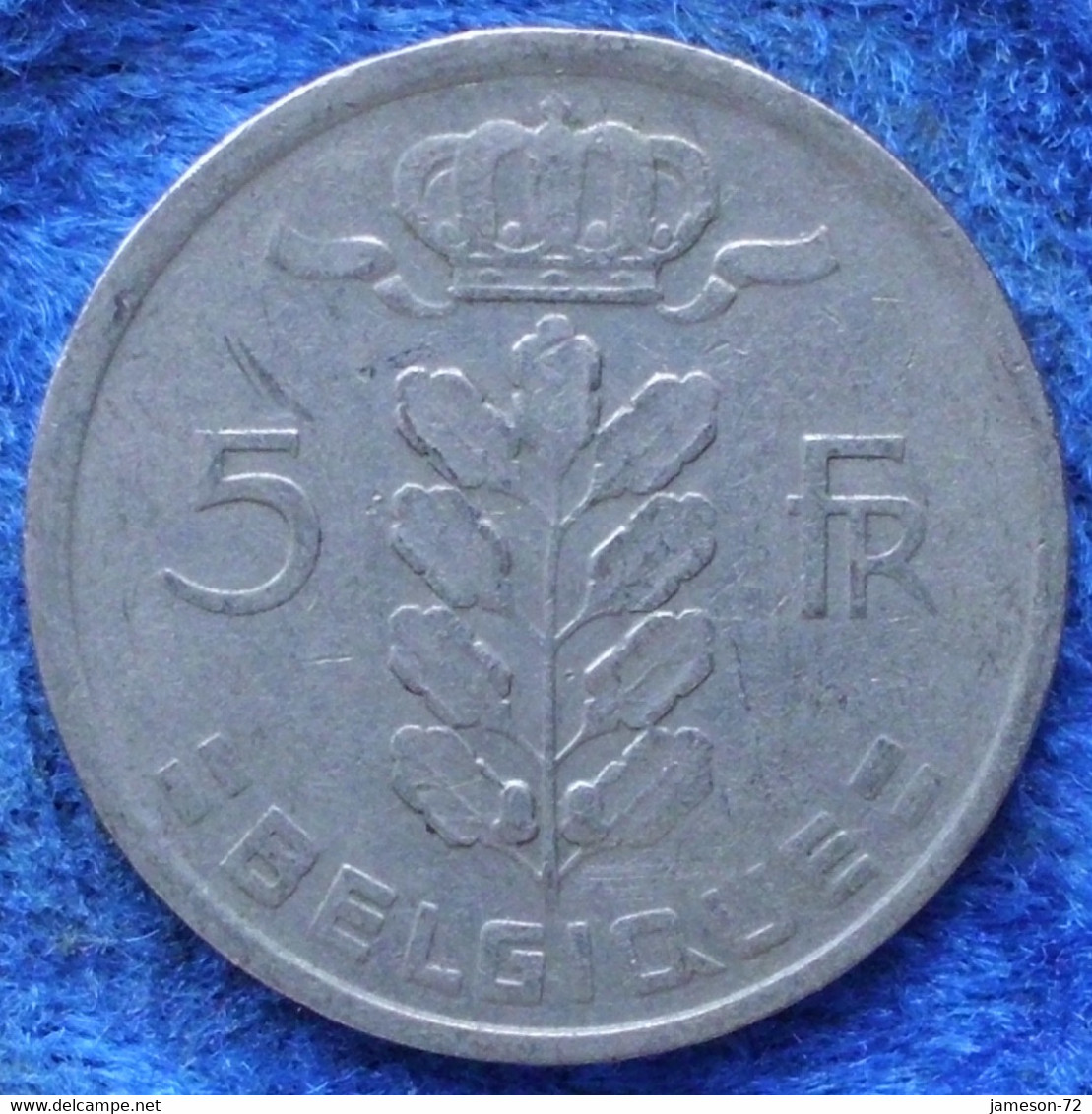 BELGIUM - 5 Francs 1950 French KM#134.1 Leopold III (1934-50) - Edelweiss Coins - Non Classés