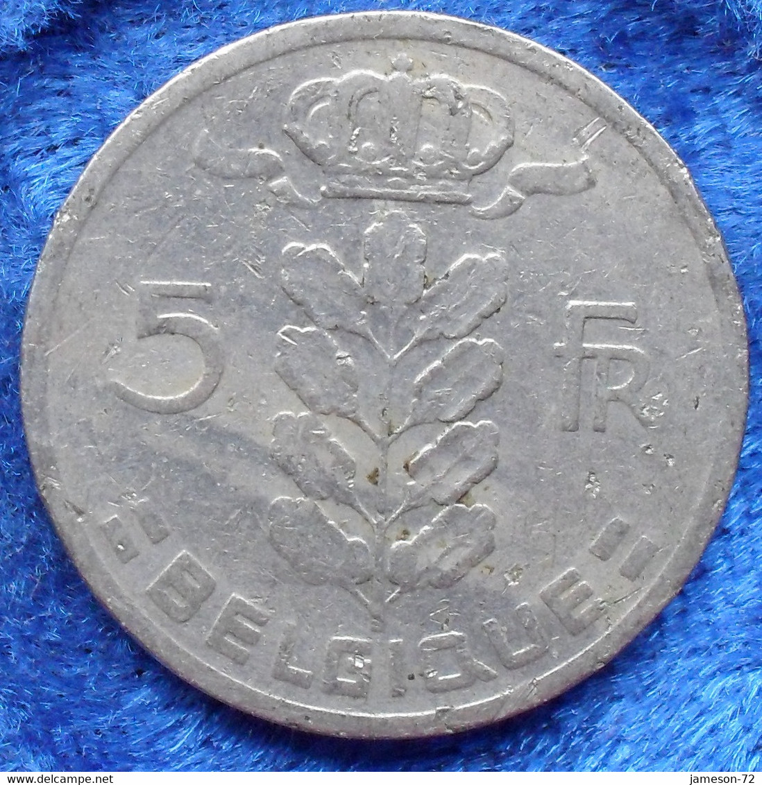 BELGIUM - 5 Francs 1963 French KM#134.1 Baudouin I (1951-1993) - Edelweiss Coins - Non Classificati