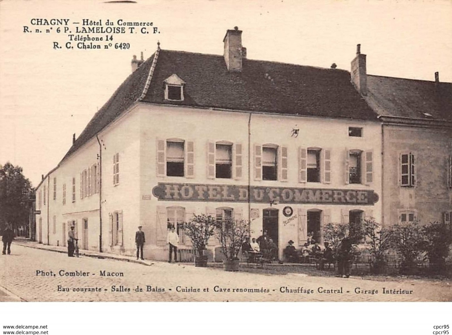 71 . N° 52457 . Chagny . Hotel Du Commerce . Lameloise - Chagny