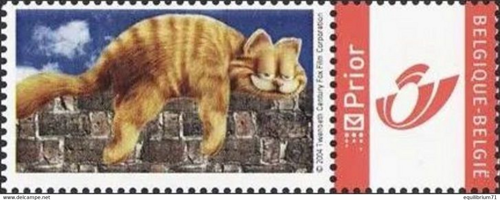 DUOSTAMP** / MY STAMP** - Garfield - Garfield The Movie - Chat / Kat / Katze / Cat - Postfris