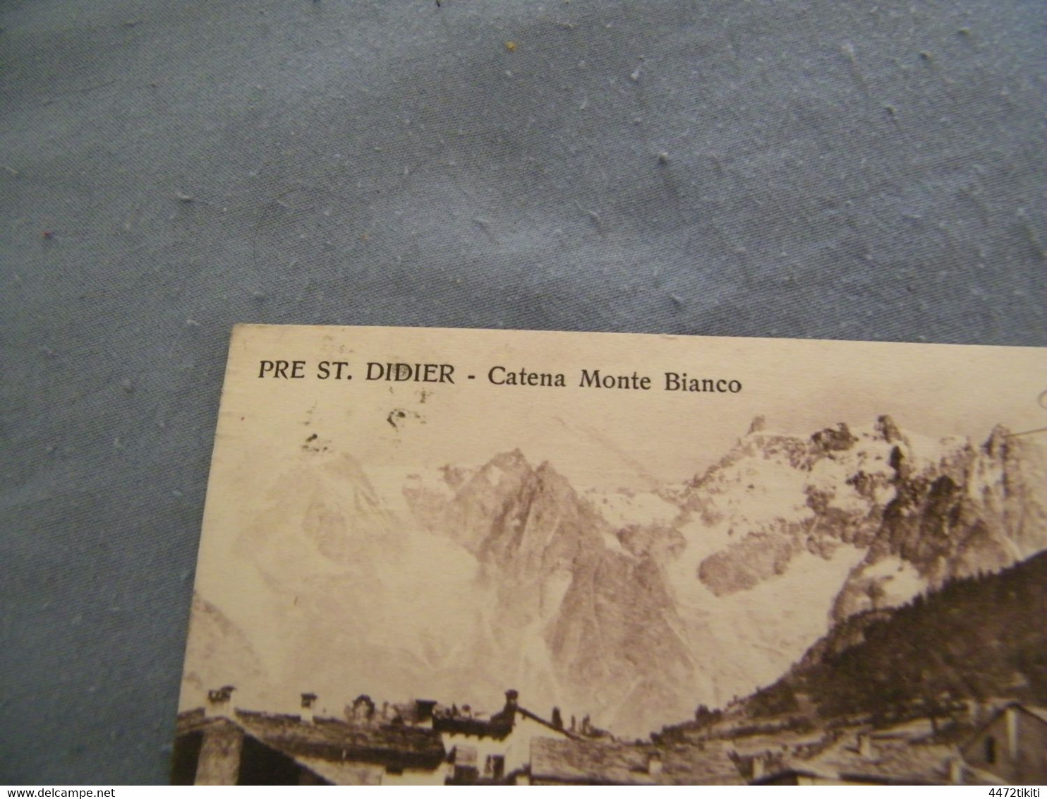 CPA - Italie - Pré St Saint Didier - Catena Monte Bianco - 1912 - SUP - (EF 53) - Other & Unclassified