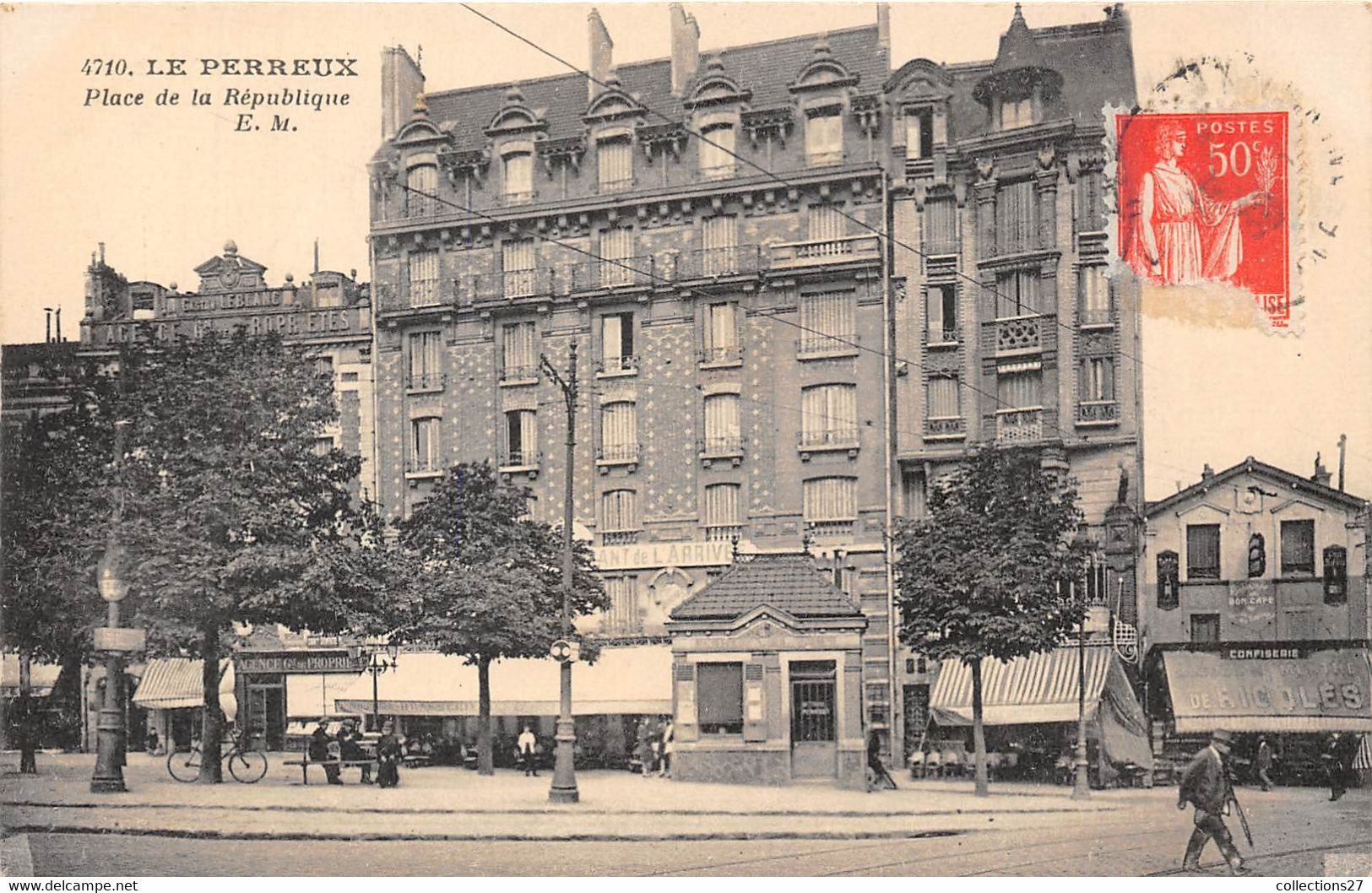 94-LE-PERREUX-LA PLCE DE LA REPUBLIQUE - Le Perreux Sur Marne