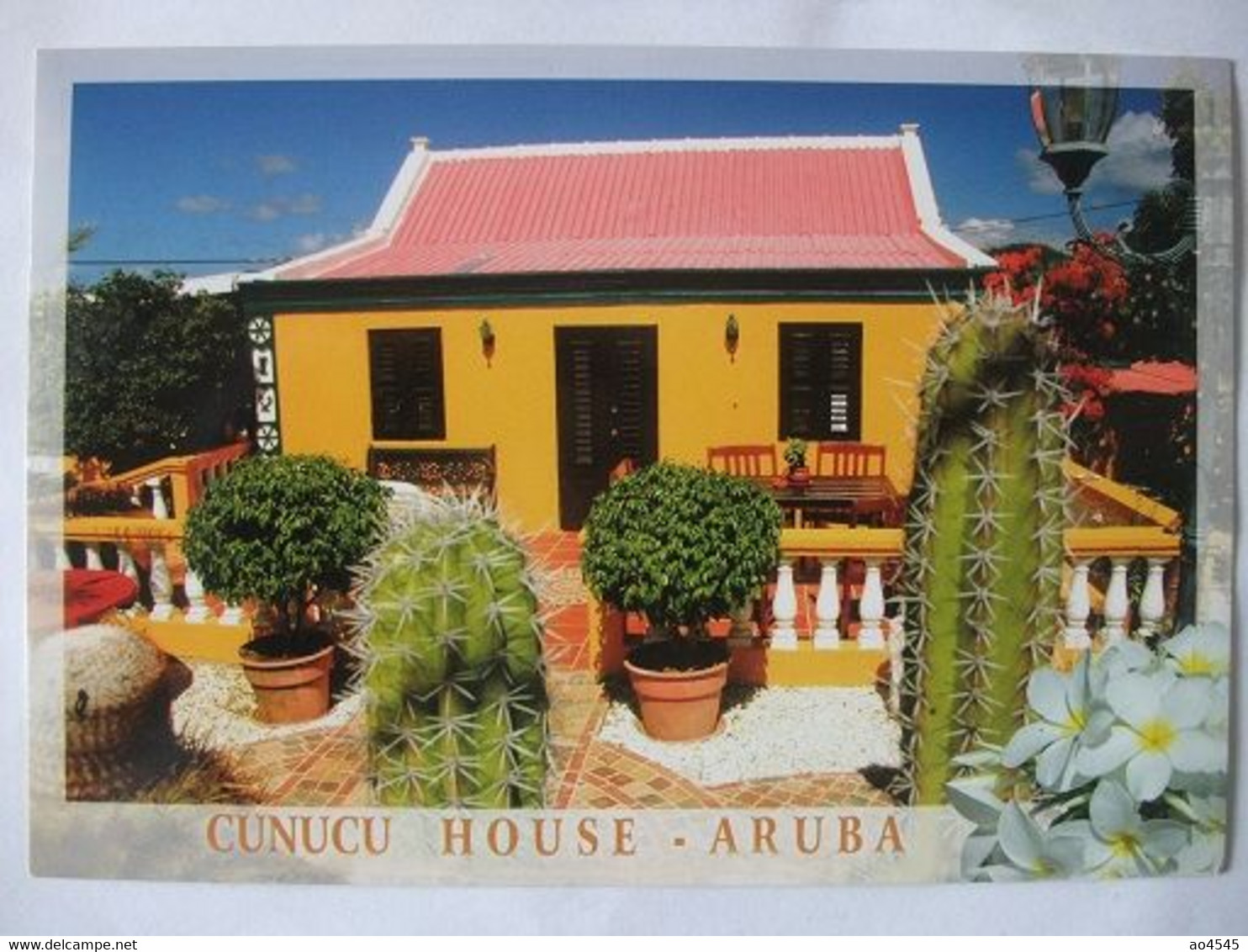 E78 Ansichtkaart Aruba - Cunucu House - Aruba