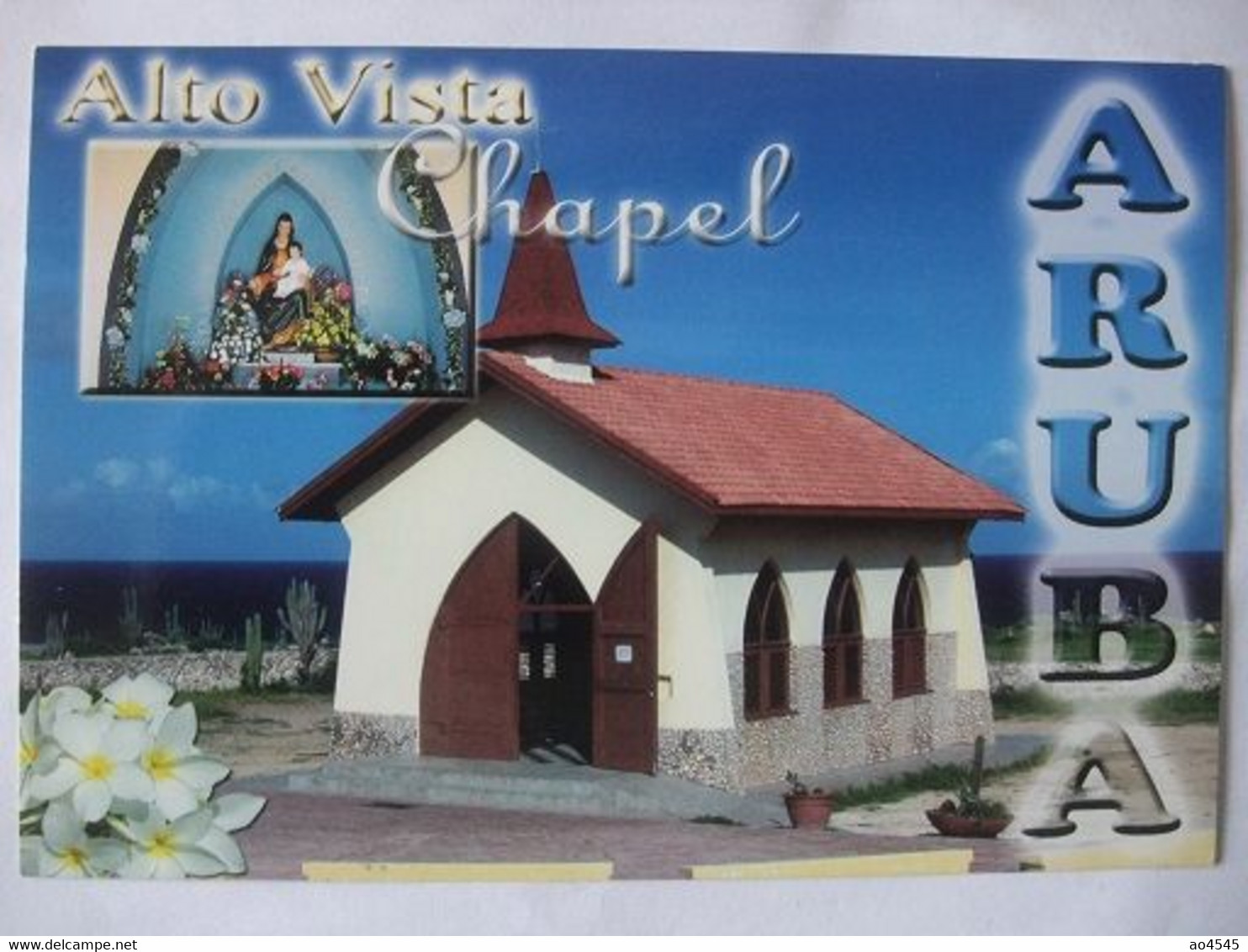 E78 Ansichtkaart Aruba - Alto Vista Chapel - Aruba