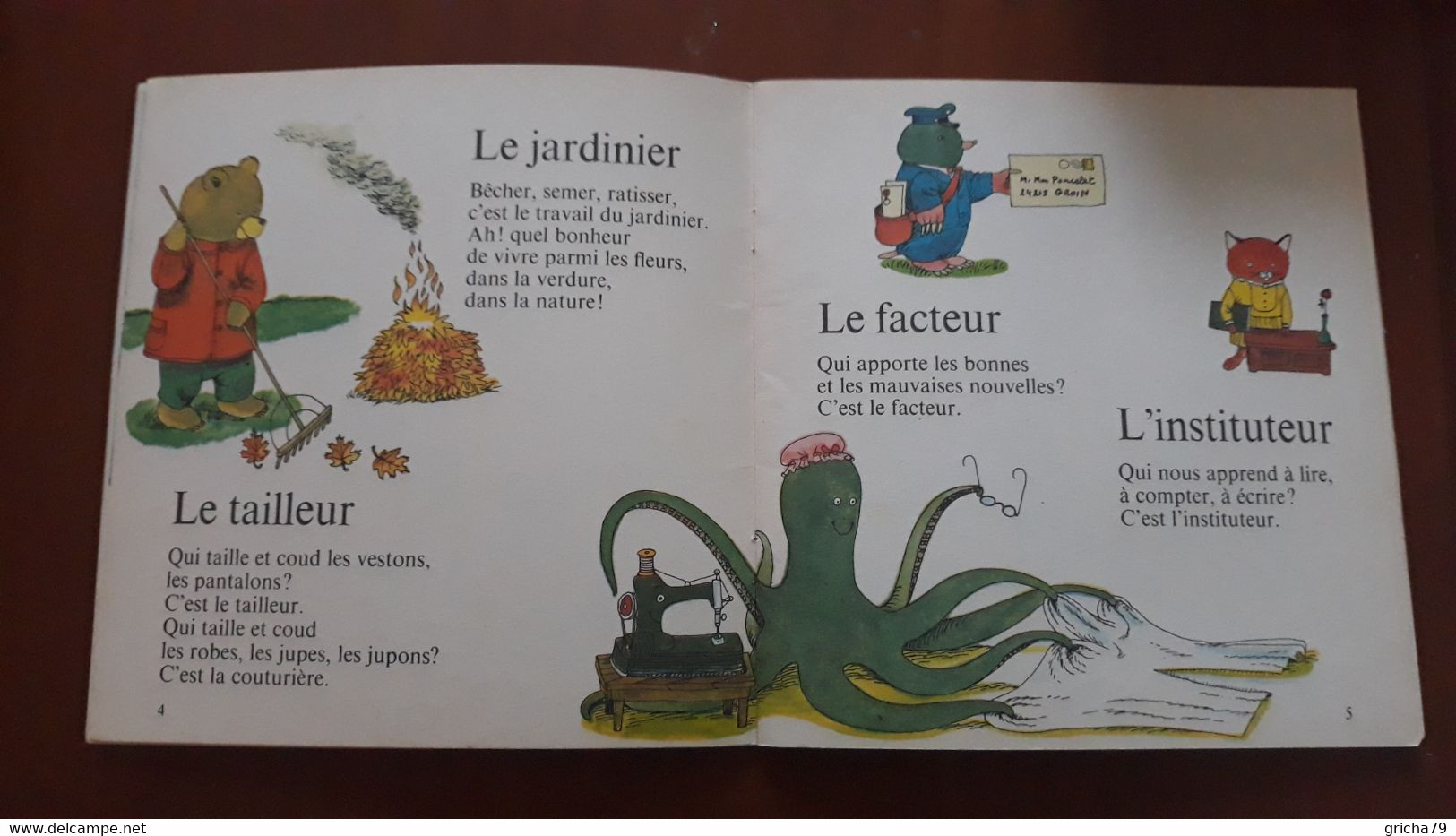 LIVRE POUR ENFANT - LES METIERS - Auteurs Français