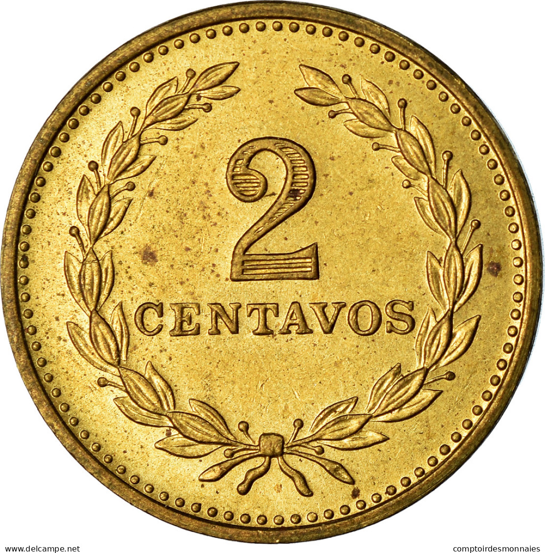 Monnaie, El Salvador, 2 Centavos, 1974, British Royal Mint, England, TTB - El Salvador