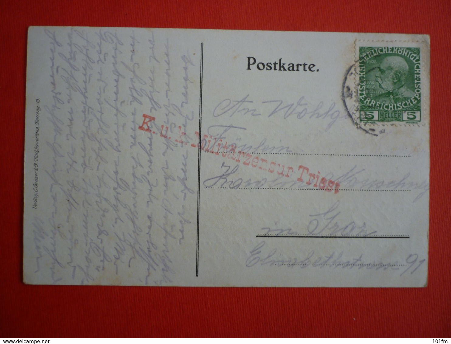 WAR 1914 - 18 , K.U.K. OFFIZIELLE POSTKARTE 1915 , STEIRISCHE KRIEGSHILFE - Weltkrieg 1914-18