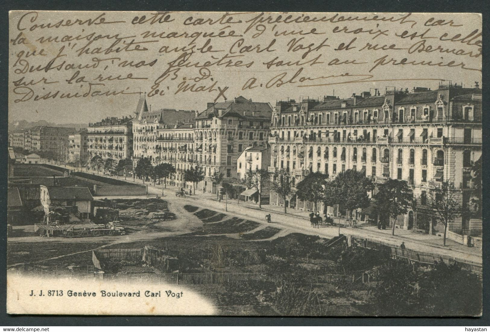 GENEVE -  BOULEVARD CARL VOGT - Genève