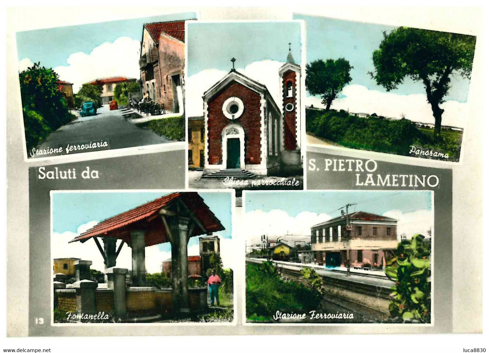 SAN PIETRO LAMETINO STAZIONE FERROVIARIA FERROVIA LAMEZIA TERME - Lamezia Terme