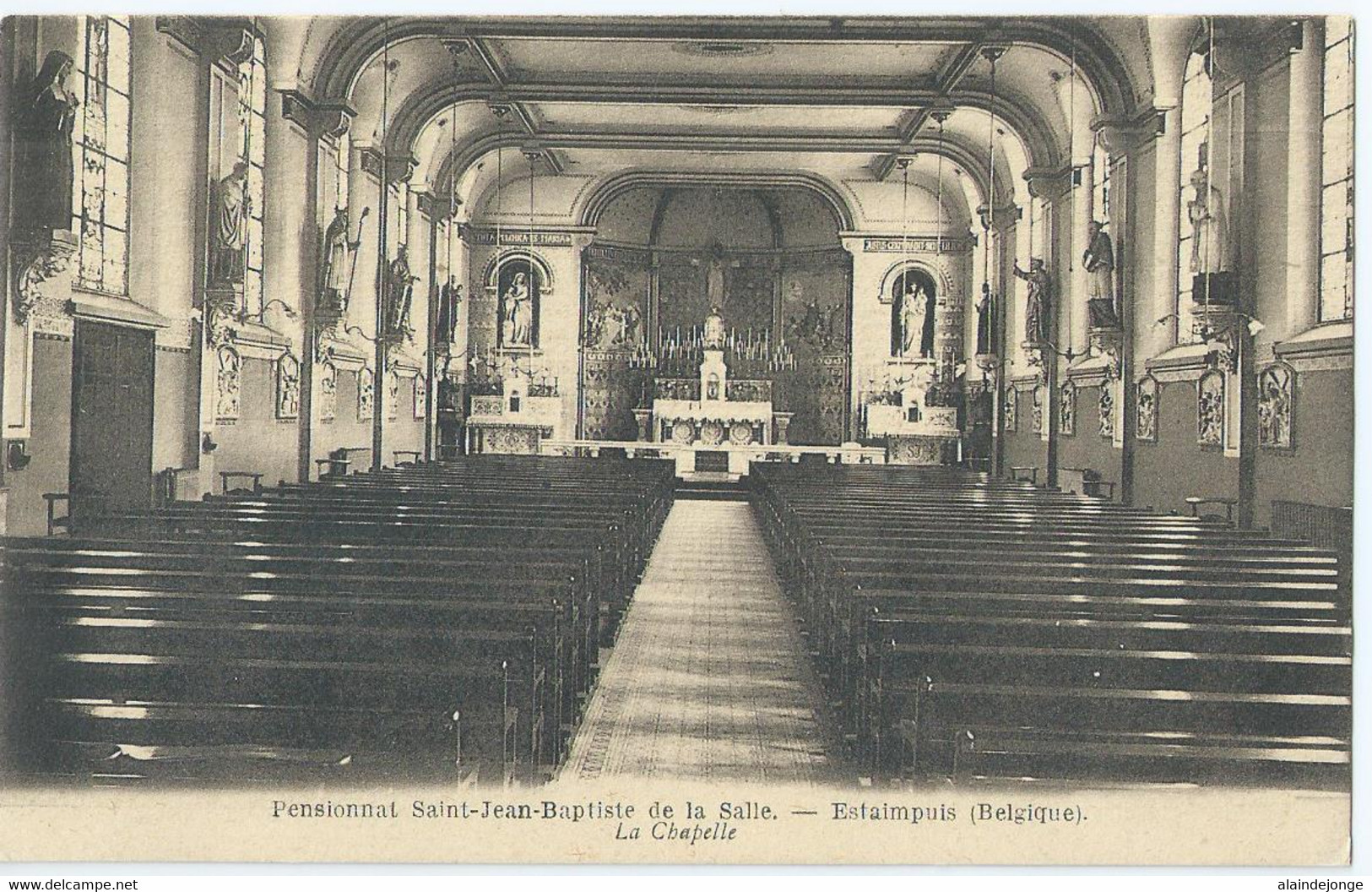 Estaimpuis - Pensionnat Saint-Jean-Baptiste De La Salle - La Chapelle - Estaimpuis