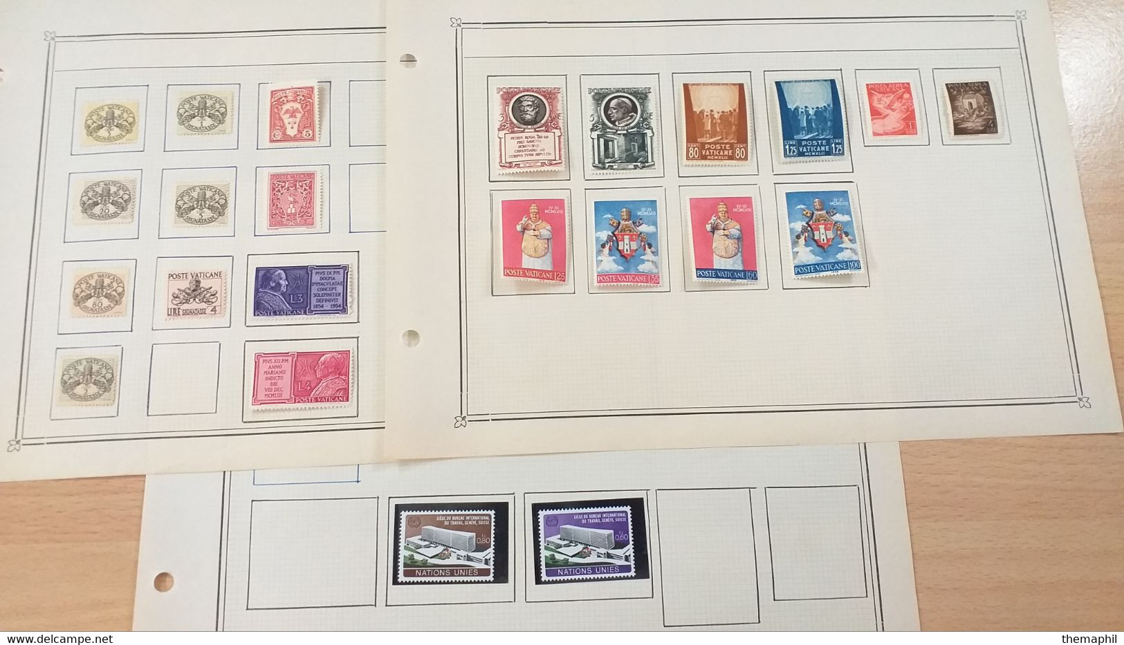 lot n° TH 1206 MONDE un bon, lot de timbres neufs x