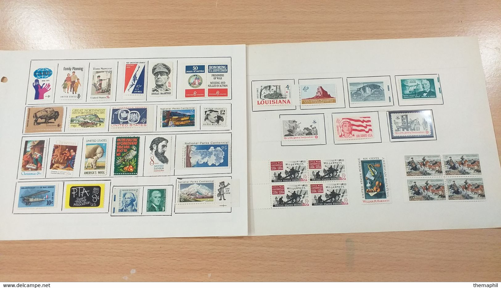 lot n° TH 1206 MONDE un bon, lot de timbres neufs x