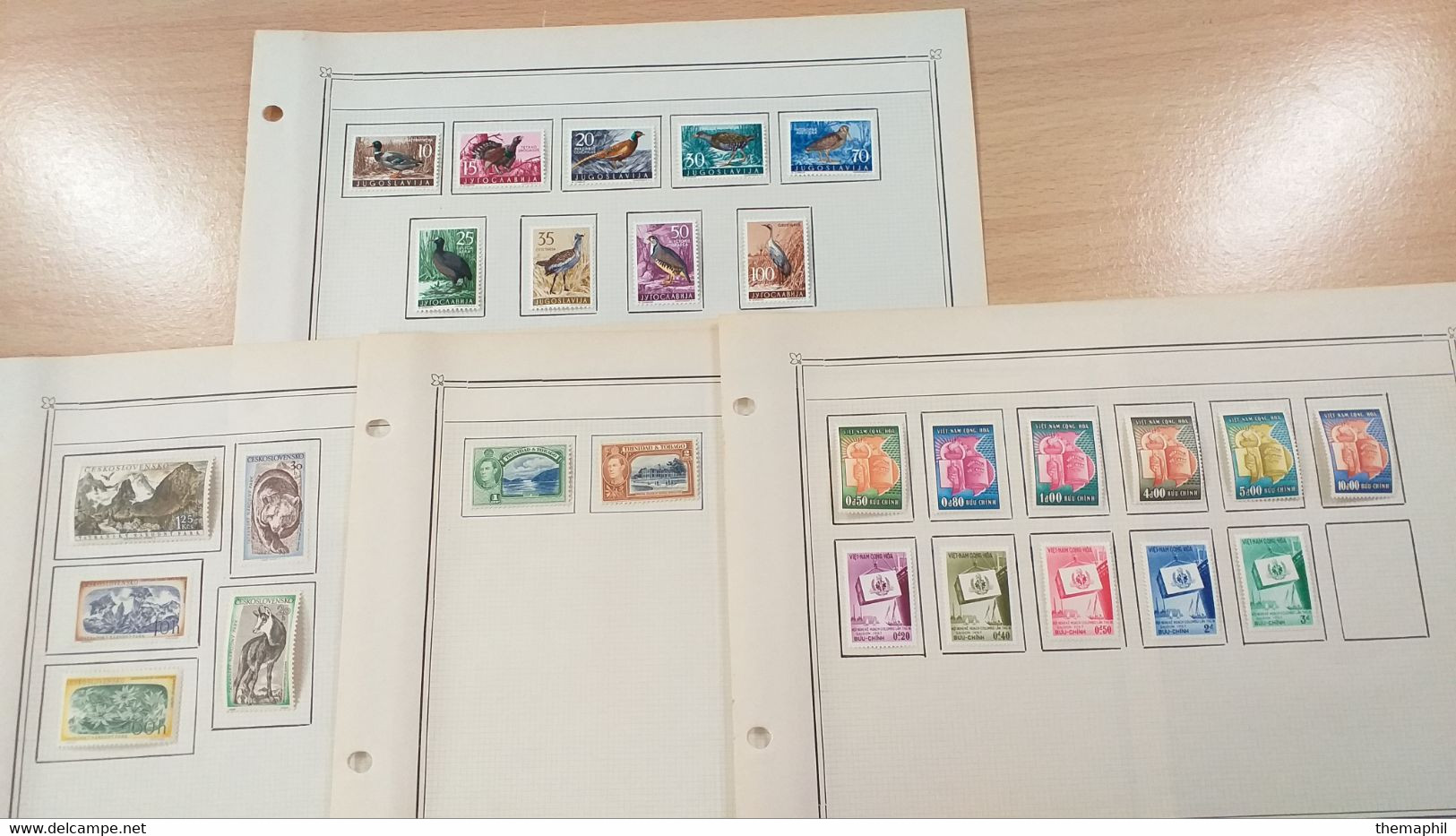 lot n° TH 1206 MONDE un bon, lot de timbres neufs x