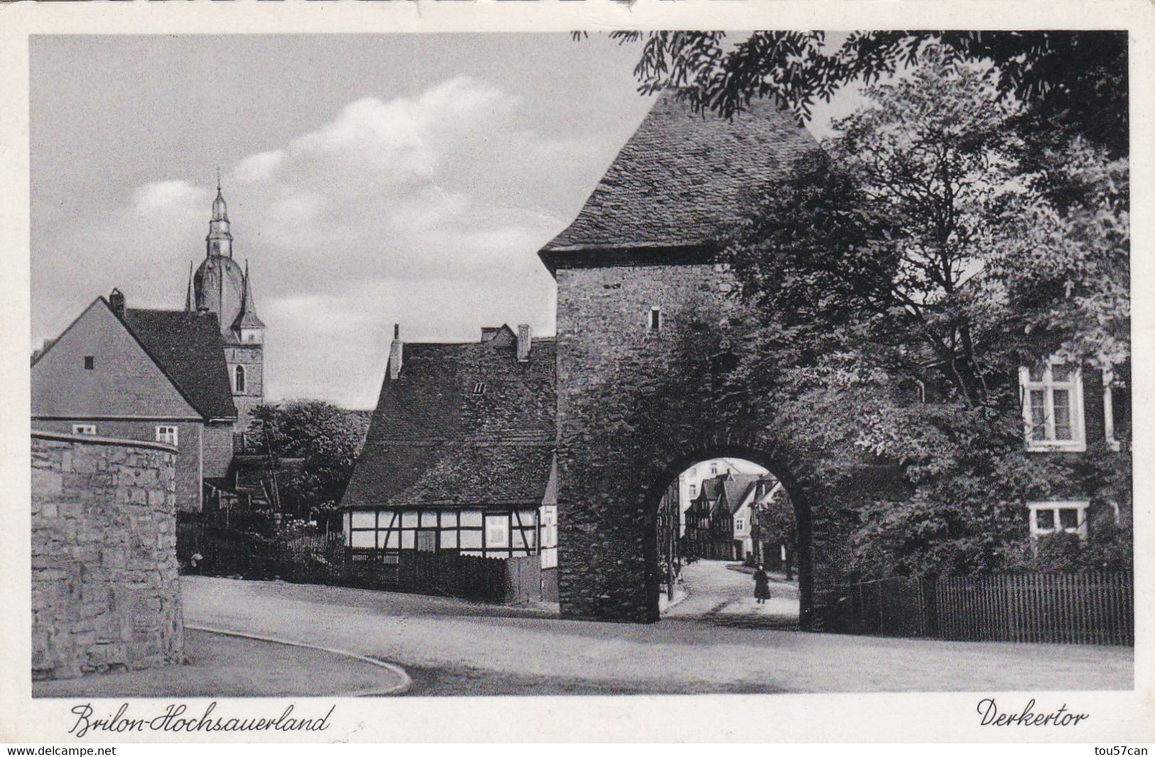 BRILON - HOCHSAUERLAND - NORDRHEIN-WESTFALLEN - DEUTSCHLAND - ANSICHTKARTE. - Brilon