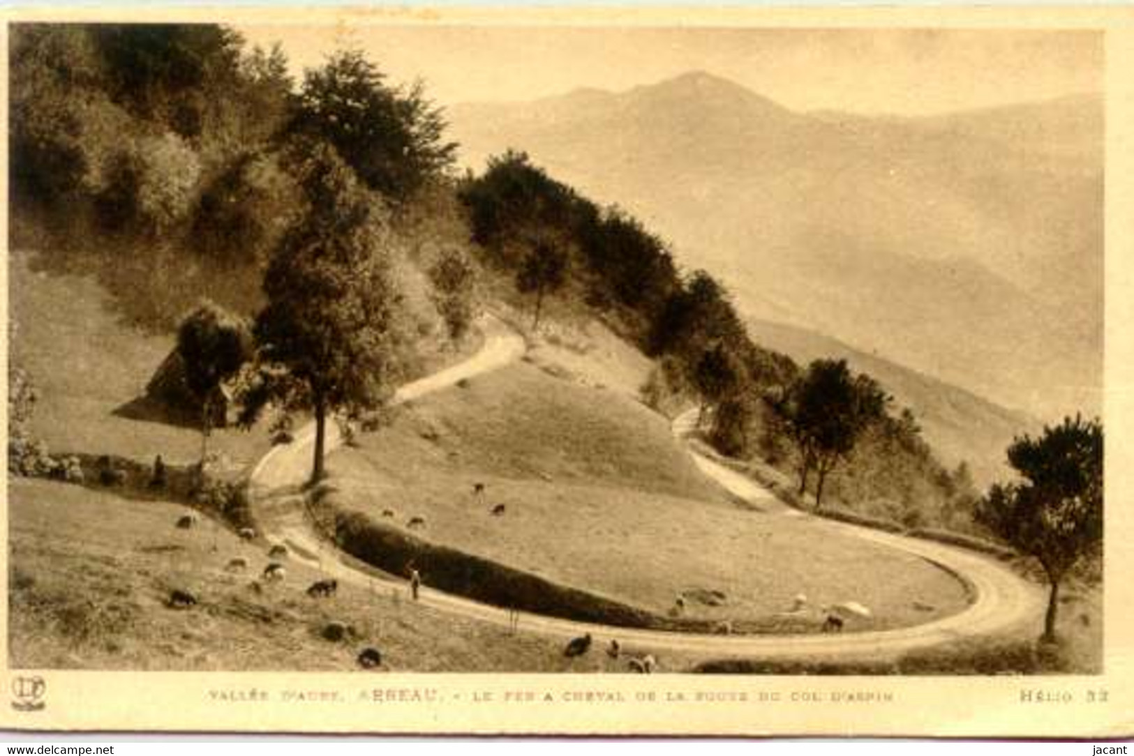 Vallée D'Aure - Arreau - Le Fer à Cheval De La Route Du Col D'Aspin - Otros & Sin Clasificación