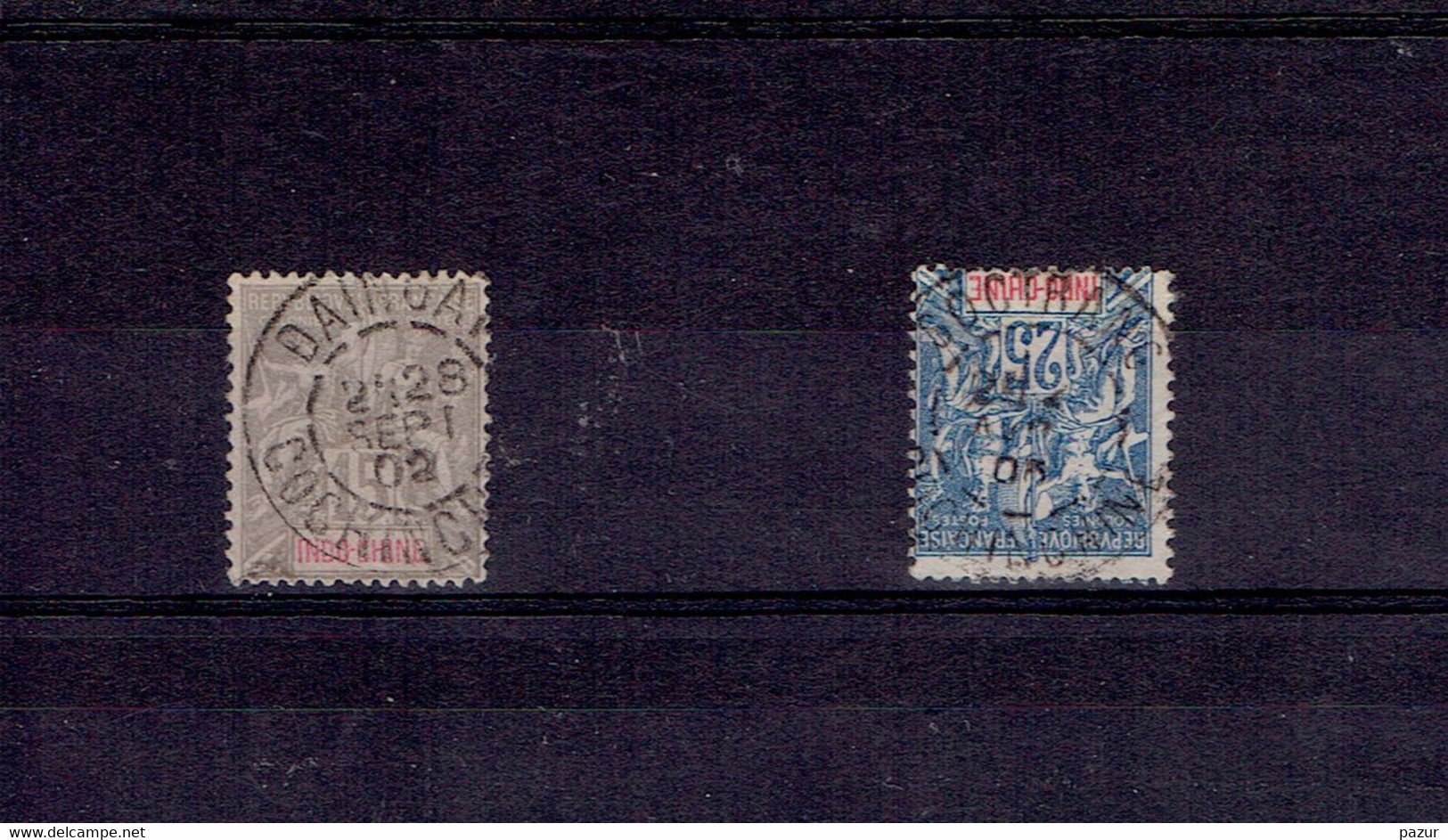 COCHINCHINE - N°18 OB DAINGAI - 20 OB SOCTRANG - TB - 1900 - Used Stamps