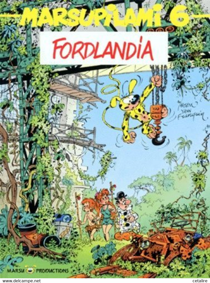 Marsupilami Fordlandia  1991 +++ TBE+++ LIVRAISON GRATUITE - Marsupilami