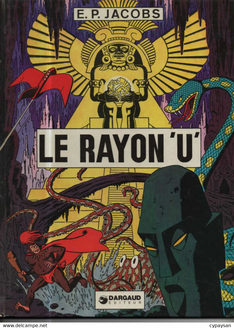 Le Rayon U EO BE Dargaud 10/1974 Jacobs (BI4) - Blake & Mortimer