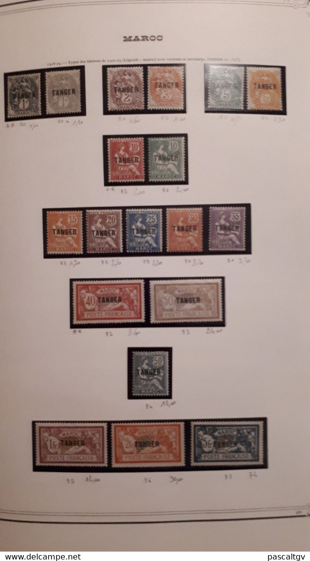 MAROC. Collection Entre 1891 Et 1982, 1200 Timbres ** ; Qqs * ; Qqs Ob Sur L'ancien Suivant Scans.(cote 4200 Eu) - Other & Unclassified