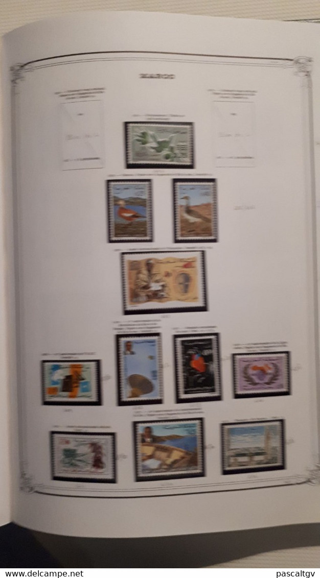 MAROC. Collection entre 1891 et 1982, 1200 Timbres ** ; qqs * ; qqs Ob sur l'ancien suivant scans.(cote 4200 eu)