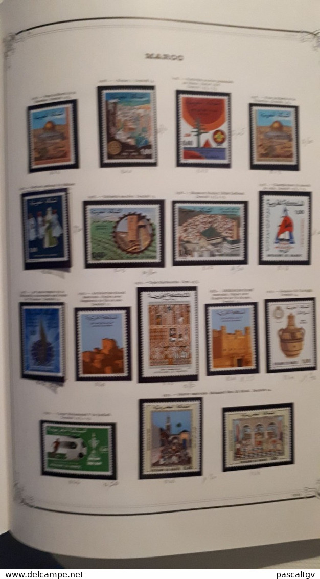 MAROC. Collection entre 1891 et 1982, 1200 Timbres ** ; qqs * ; qqs Ob sur l'ancien suivant scans.(cote 4200 eu)