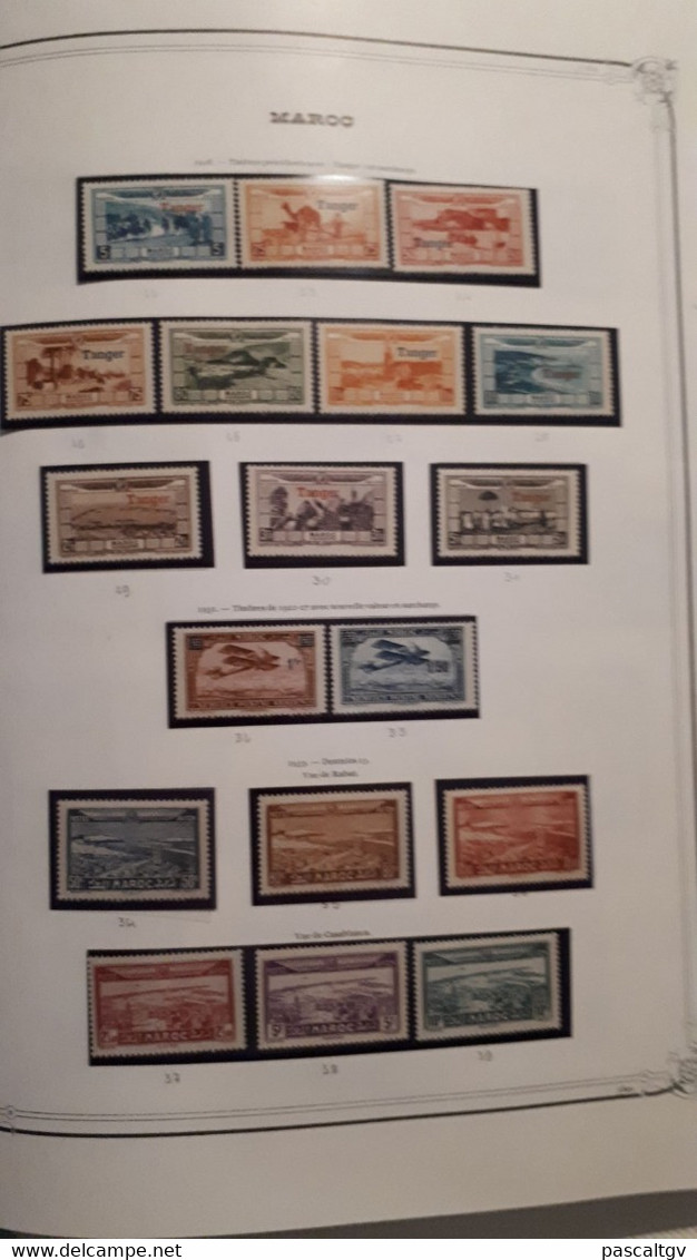 MAROC. Collection entre 1891 et 1982, 1200 Timbres ** ; qqs * ; qqs Ob sur l'ancien suivant scans.(cote 4200 eu)