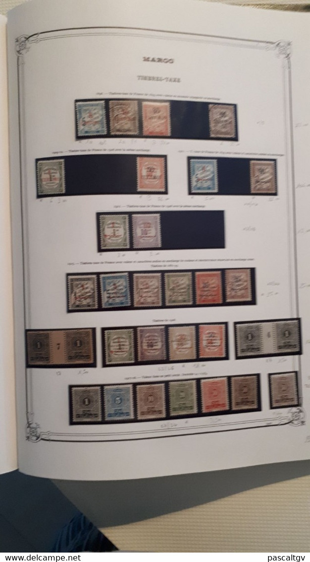 MAROC. Collection entre 1891 et 1982, 1200 Timbres ** ; qqs * ; qqs Ob sur l'ancien suivant scans.(cote 4200 eu)
