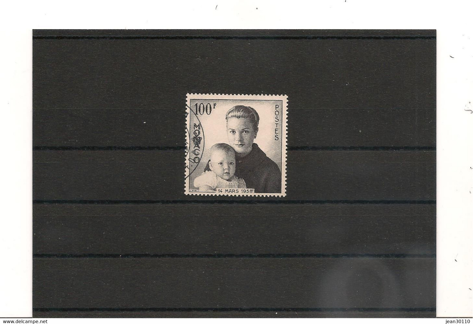 MONACO ANNÉE 1958 N° Y/T : 489 Oblitéré Côte: 9,20€ - Used Stamps