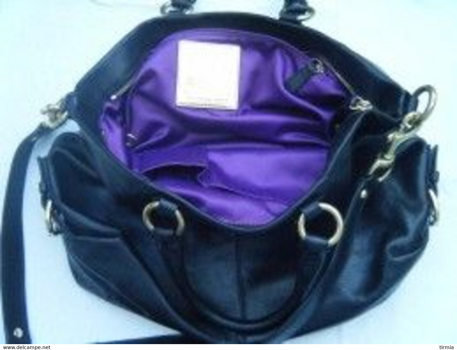 Sac A Main Coach Modèle  K 0869-12935   , Comme Neuf Couleur Noir - Bolsos Y  Billeteras