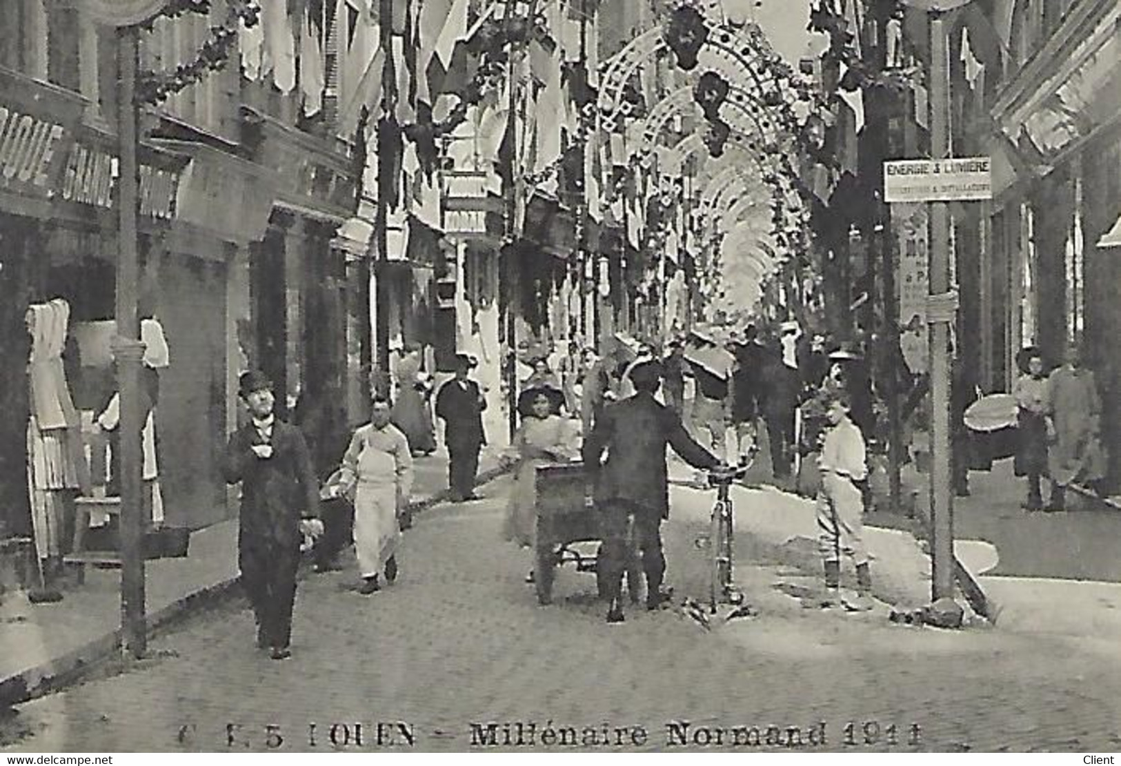 FRANCE - 2 CARTES - ROUEN - Millénaire Normand 1911 - - Rouen