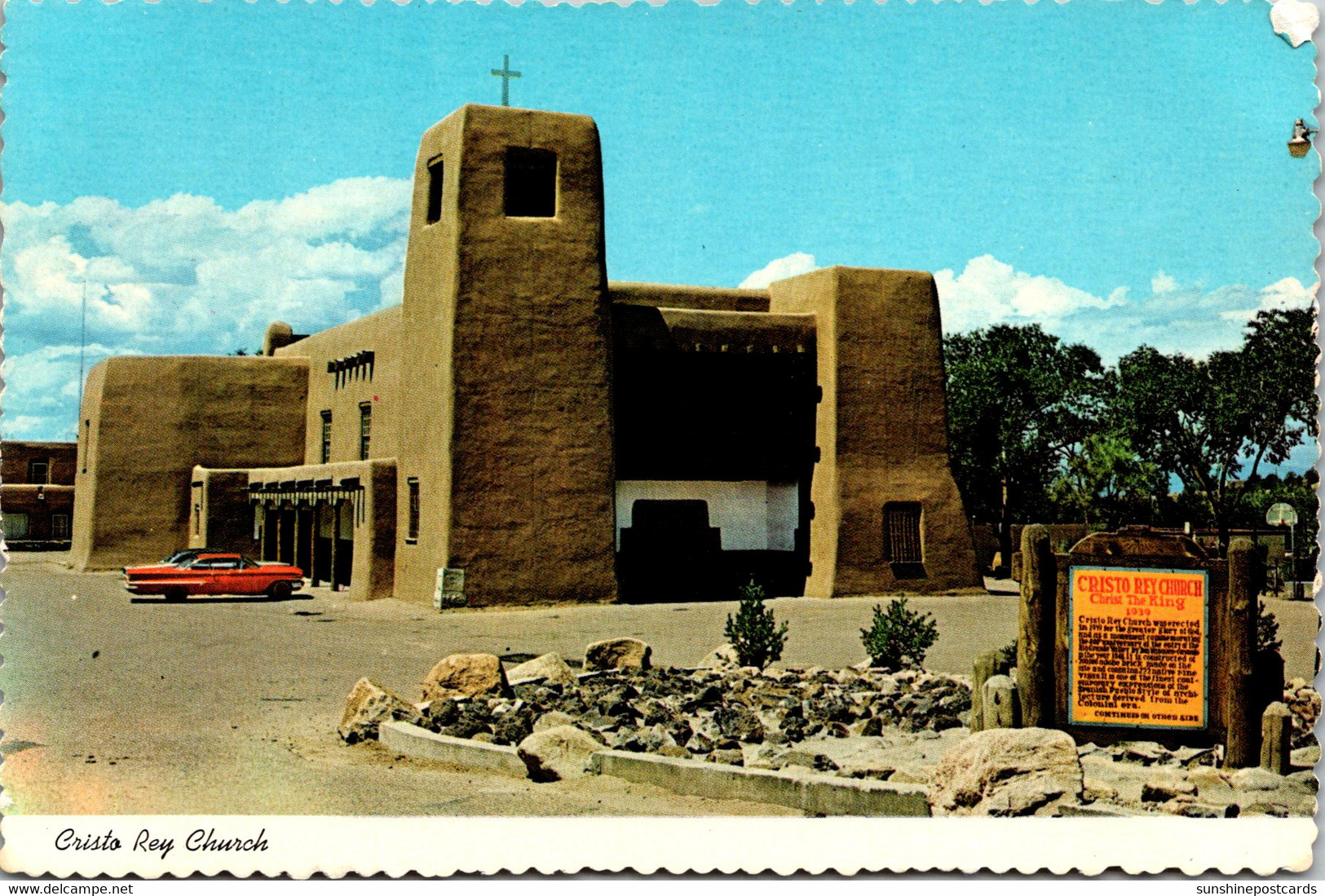 New Mexico Santa Fe Cristo Rey Church - Santa Fe