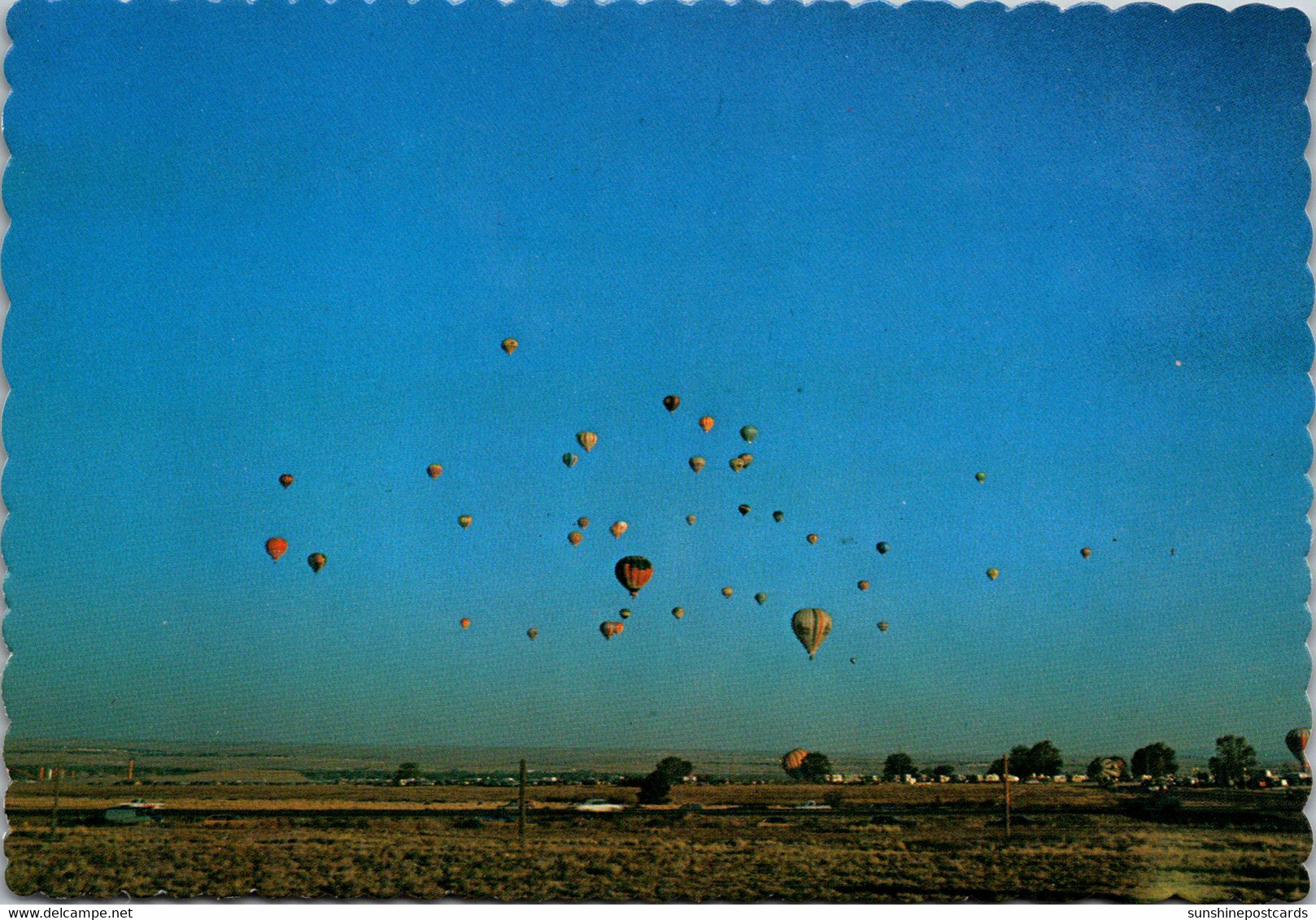 New Mexico Abuquerque Hot Air Balloon Capitol Of The World - Albuquerque