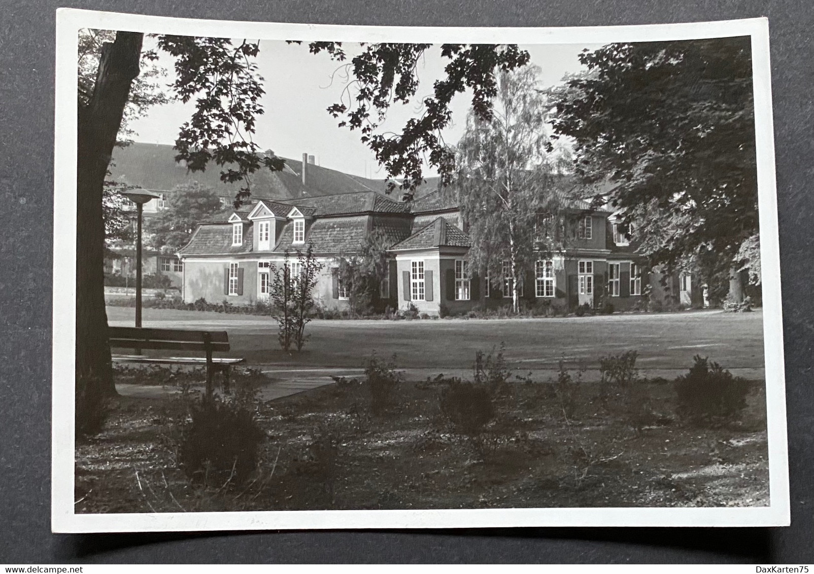 Fotokarte Wolfenbüttel Lessinghaus Schloss Und Bibliothekspark - Wolfenbuettel