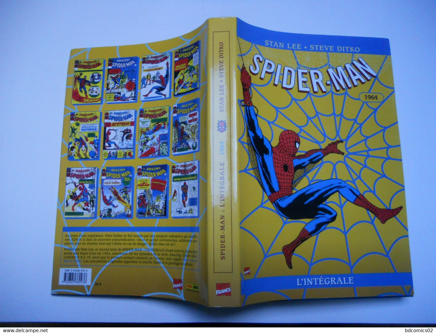 Spider-Man L'intégrale - 1964    STAN LEE /// STEVE  DITKO   Album Cartonné TTBE - Spiderman