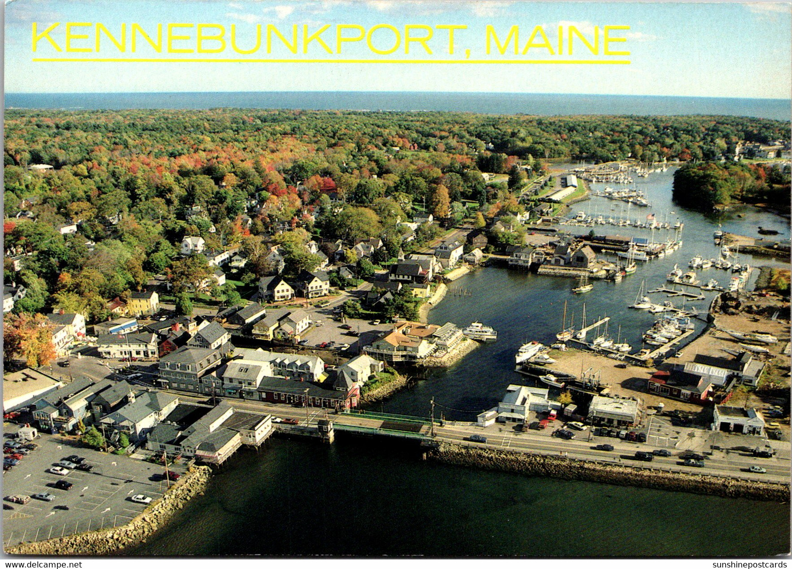 Maine Kennebunkport Aerial View - Kennebunkport