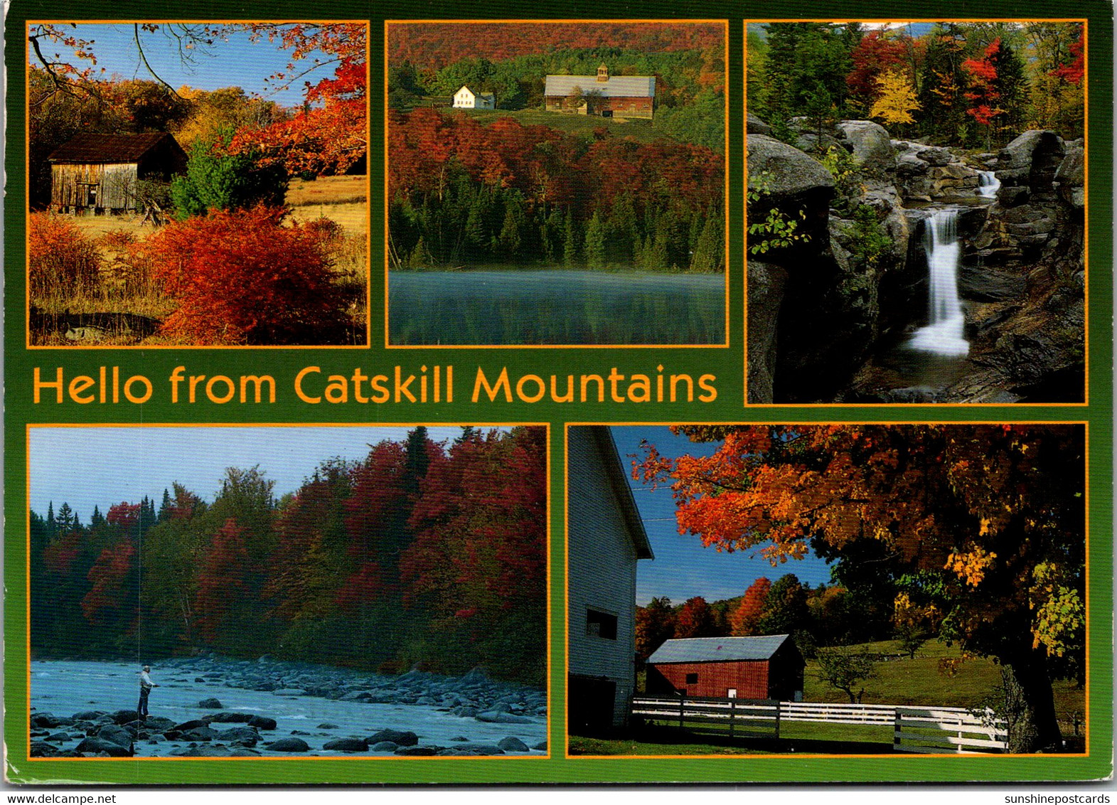 New York Catskills Hello With Multi View Scenery1997 - Catskills