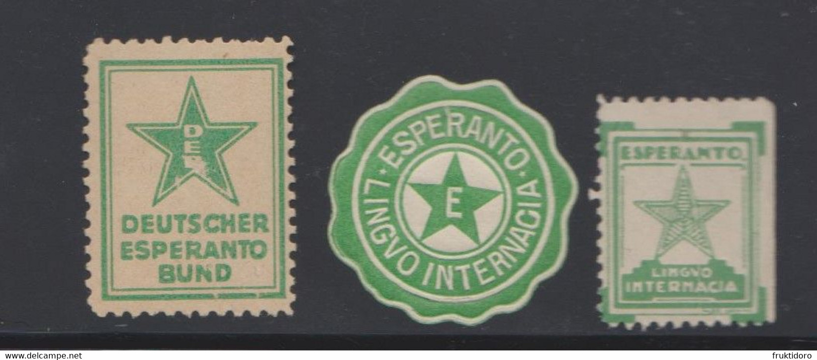 Esperanto Labels - Germany - 1937 - Esperanto-Glumarkoj Eldonitaj En Germanio * * - Esperanto