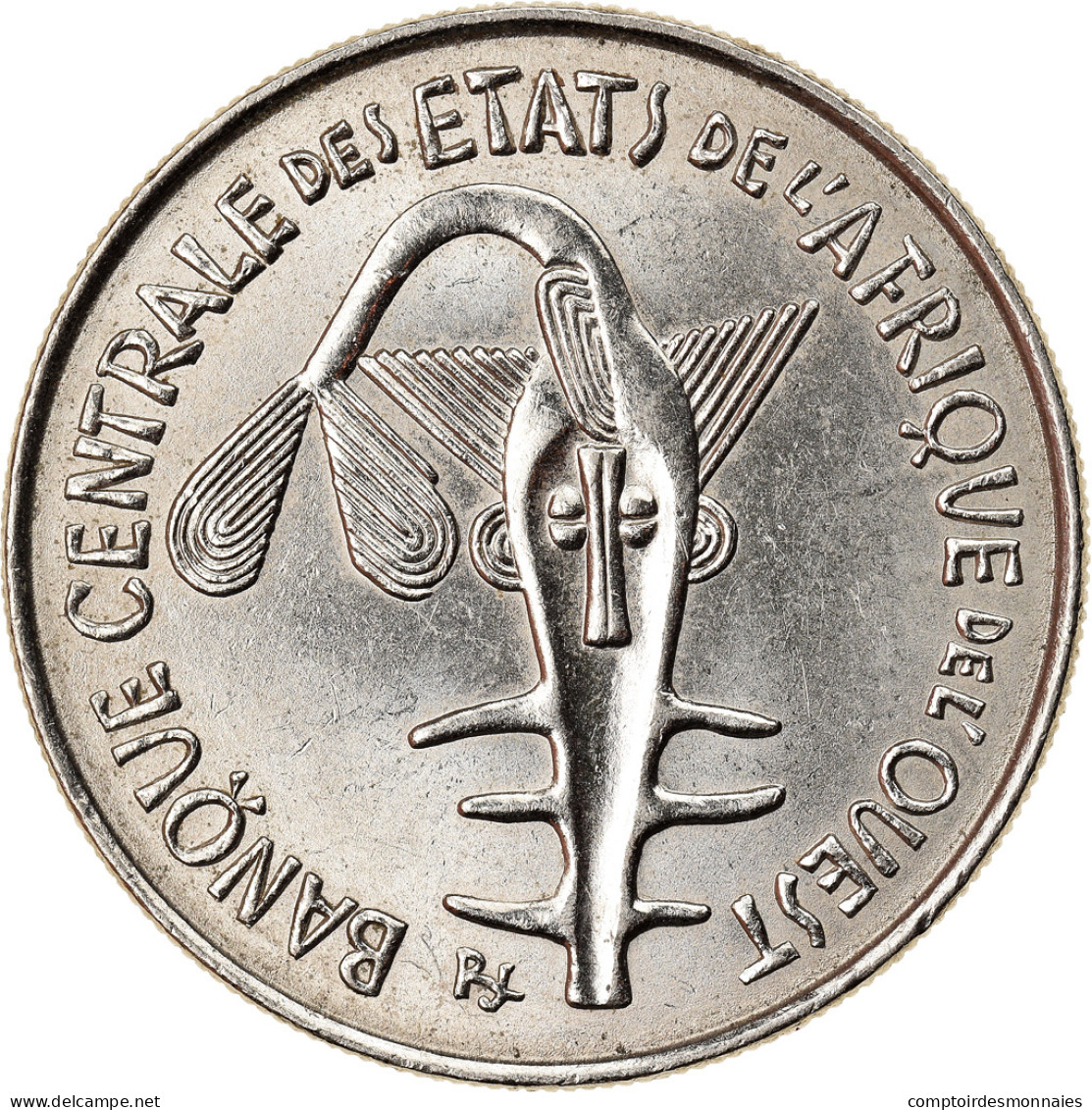 Monnaie, West African States, 100 Francs, 1975, SUP, Nickel, KM:4 - Côte-d'Ivoire