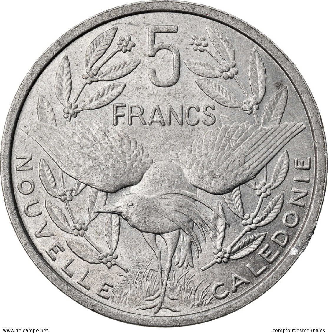 Monnaie, Nouvelle-Calédonie, 5 Francs, 1952, Paris, SUP, Aluminium, KM:4 - Nouvelle-Calédonie