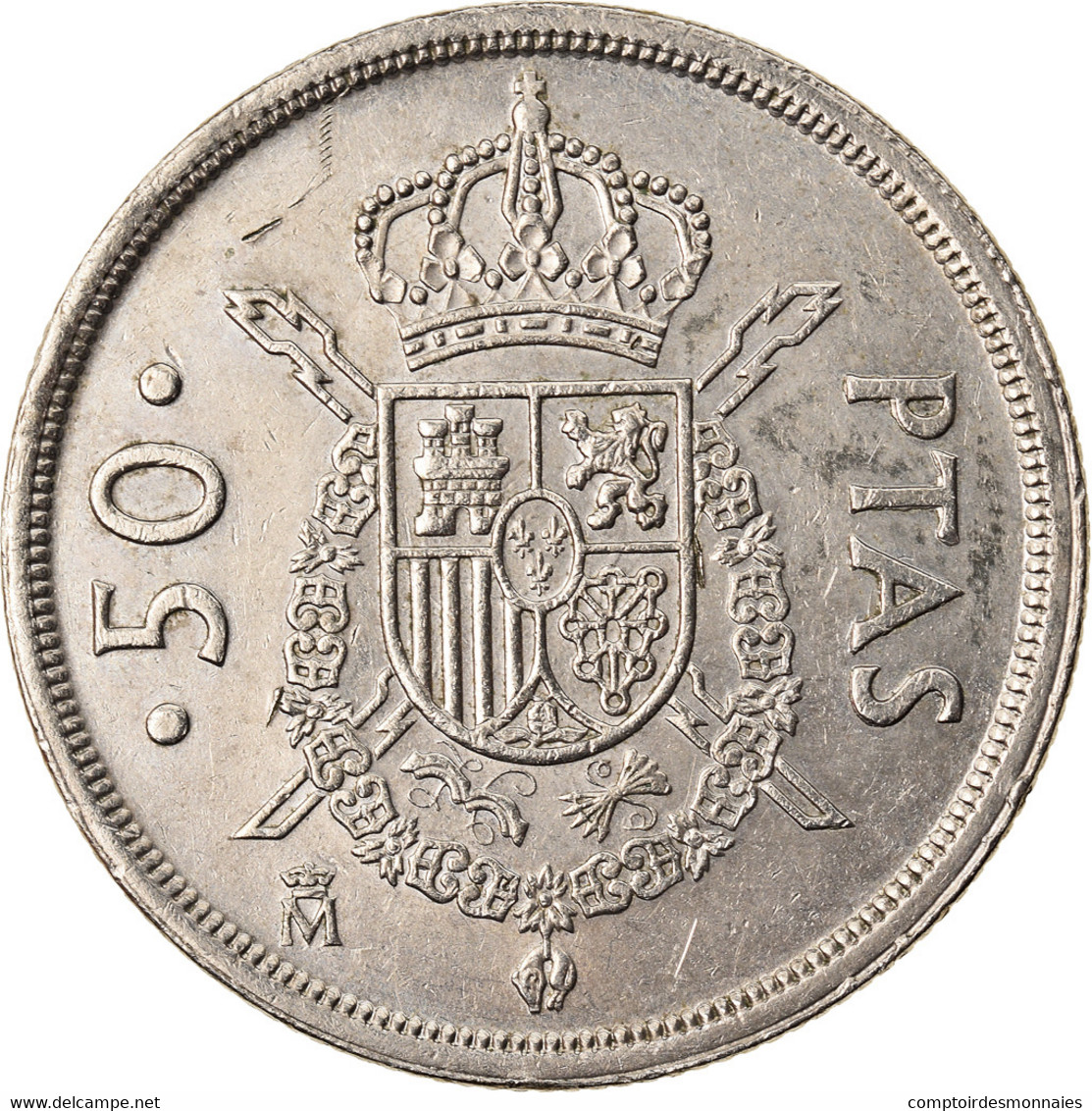 Monnaie, Espagne, Juan Carlos I, 50 Pesetas, 1982, TTB+, Copper-nickel, KM:825 - 50 Pesetas