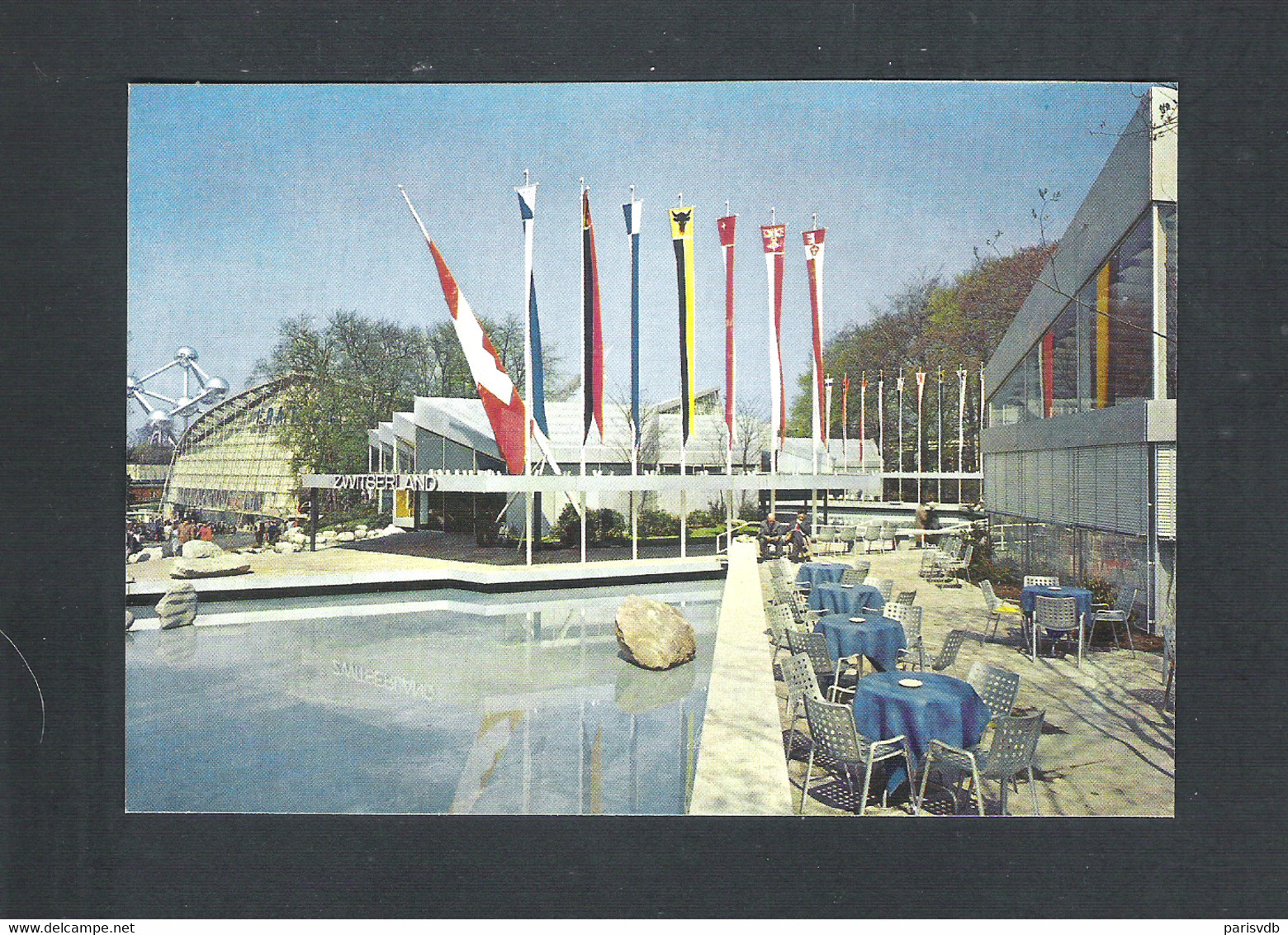 BRUSSEL - EXPO '58 - HET PAVILJOEN  VAN  ZWITSERLAND  (12.257) - Mostre Universali