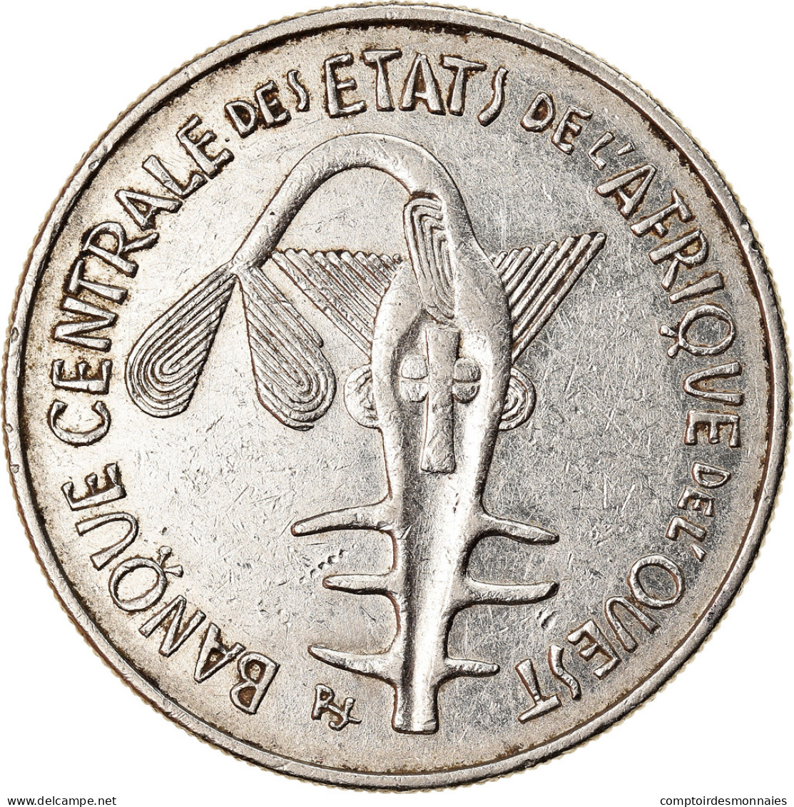 Monnaie, West African States, 100 Francs, 1974, TTB+, Nickel, KM:4 - Côte-d'Ivoire