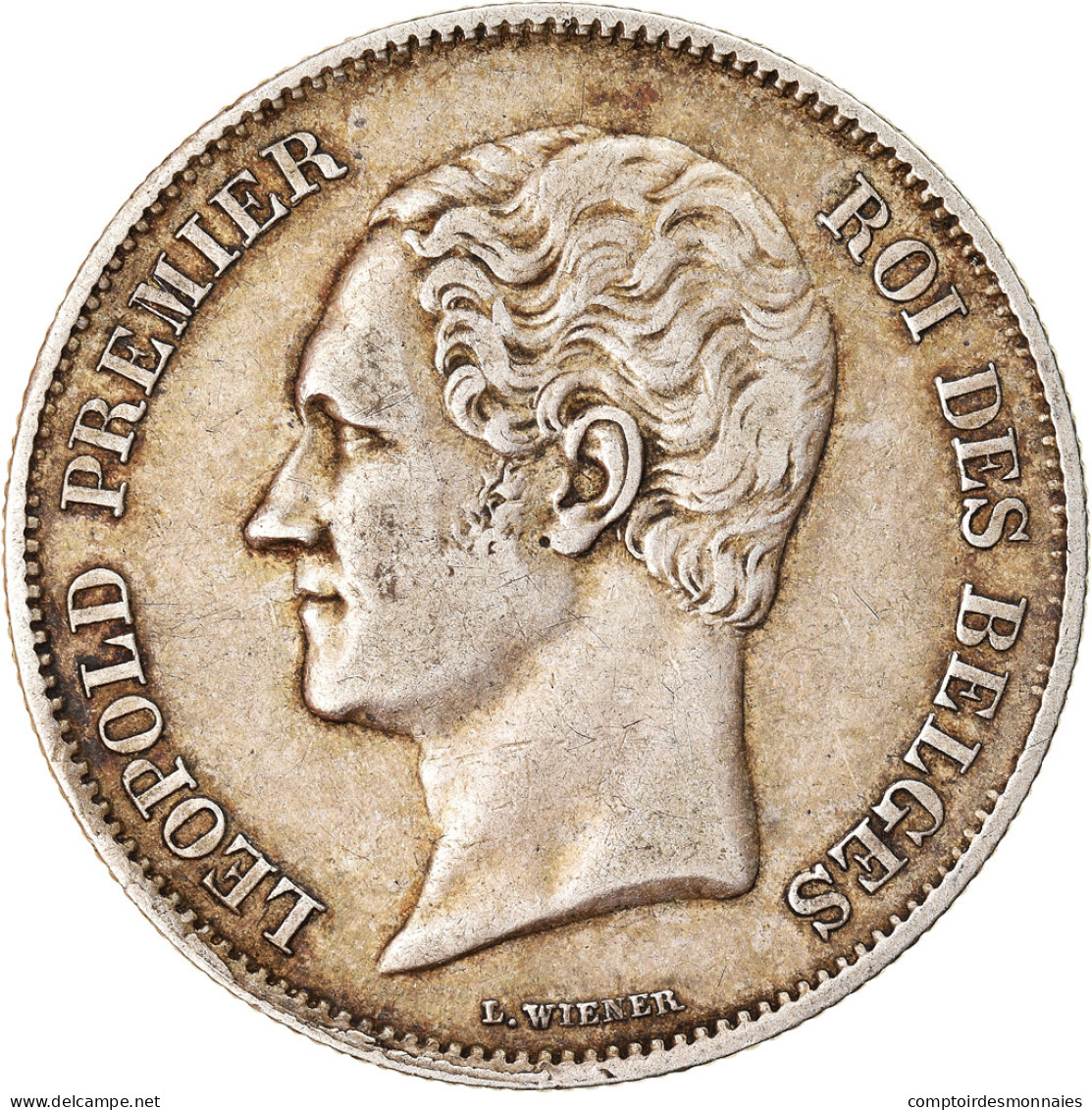 Monnaie, Belgique, Leopold I, Léopold Ist, 2-1/2 Francs, 1849, Bruxelles, TTB - 2 ½ Francs