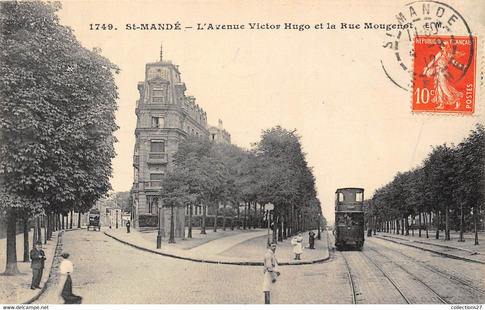 94-SAINT-MANDE- L'AVENUE VICTOR-HUGO ET LA RUE MOUGENOT - Saint Mande