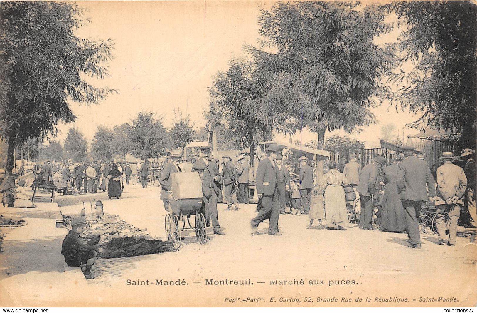 94-SAINT-MANDE-MONTREUIL- MARCHE AUX PUCES - Saint Mande