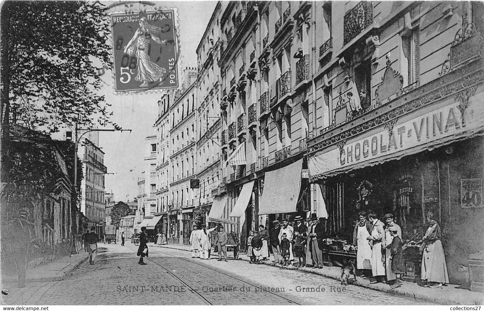 94-SAINT-MANDE- QUARTIER DU PLATEAU, GRANDE RUE - Saint Mande