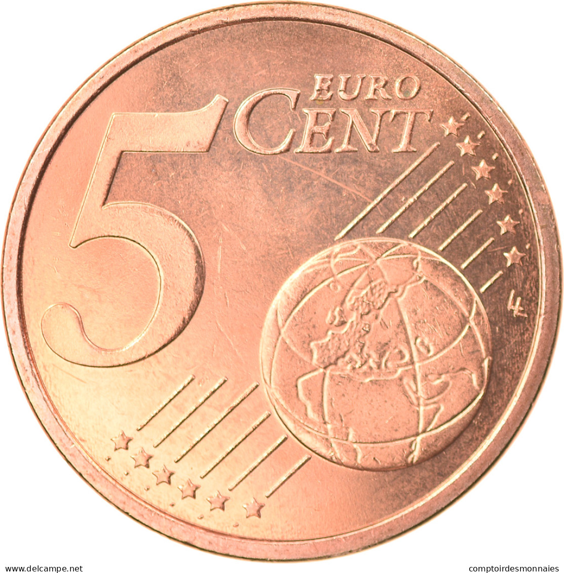 Andorra, 5 Euro Cent, 2014, SPL, Copper Plated Steel, KM:New - Andorra