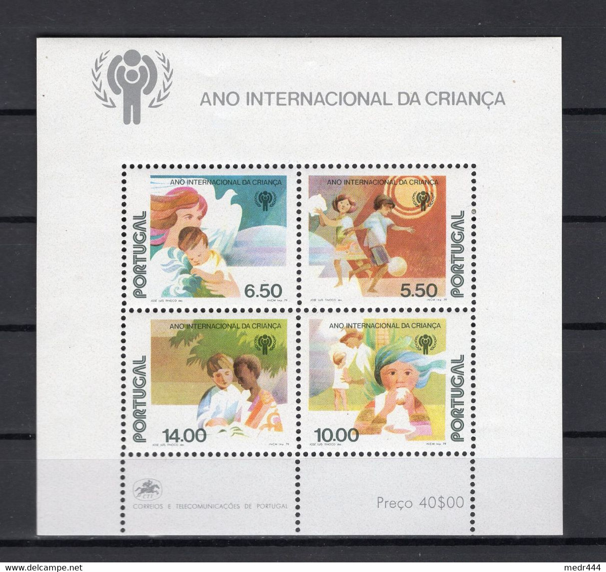 Portugal 1979 - UNICEF - International Year Of The Child - Minisheet - MNH** - Excellent Quality - Otros & Sin Clasificación